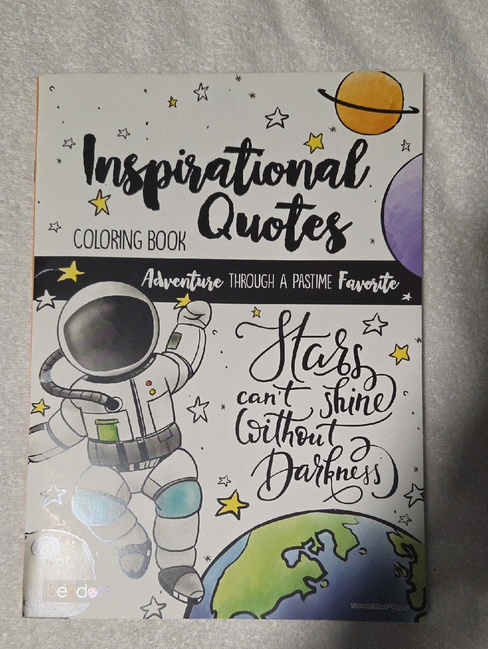 Inspirational Quotes Coloring Book